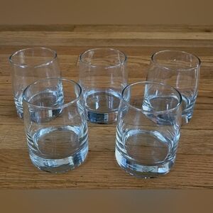 *Libbey Vintage Vibe Double Old Fashion Set Of 5 Glasses